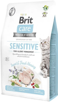 Сухой корм для кошек Brit Care Cat Grain Free Insect с пищевой непереносимостью с насекомыми и рыбой