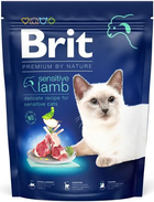 Сухой корм для кошек Brit Premium by Nature Cat Sensitive с ягненком