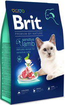 Сухой корм для кошек Brit Premium by Nature Cat Sensitive с ягненком