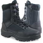 Ботинки тактические демисезонные Mil-Tec Side zip boots на молнии черные 12822102 размер 43 - изображение 1