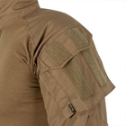 Рубашка боевая полевая P1G-TAC для жаркого климата "UAS" (UNDER ARMOR SHIRT) CORDURA BASELAYER Убакс Coyote Brown M - изображение 9