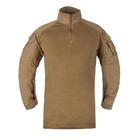 Рубашка боевая полевая P1G-TAC для жаркого климата "UAS" (UNDER ARMOR SHIRT) CORDURA BASELAYER Убакс Coyote Brown L