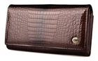 Женский кожаный кошелек с визитницей ST S9001A Dark Brown
