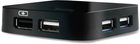 Hub USB D-Link 4 x USB 2.0 (DUB-H4/E) - obraz 1