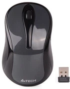 Мишка бездротова A4-Tech G3-280NS USB Glossy Grey