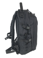 Рюкзак тактический 20 литров MIL-TEC Mission Pack Laser Cut, Black 14046002 - изображение 3