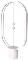 Lampa stołowa Allocacoc Heng Balance Ellipse DH0040WT/HBLEUB LED Biały (8719186023872) - obraz 1