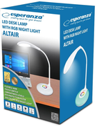 Настільна лампа Esperanza ALTAIR ELD102 LED RGB White (5901299942321) - зображення 5