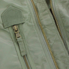 Куртка чоловіча демісезонна тактична Mil-tec AVIATOR 10404601 оливкова розмір M - зображення 3