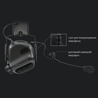 Активні гарнітурні навушники Earmor M32H MOD 3 для шолома fast - зображення 4