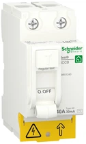 Пристрій захисновго відключення (ПЗВ) 2P 40A 30мА тип АС [R9R51240] RESI9 Schneider Electric