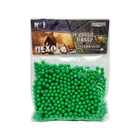 Пластиковые пульки (шарики) для детского оружия Colorplast 1-153, 6 мм 500 шт (Зеленый)