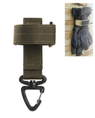 Тактический карабин для перчаток и турникета тренчик Khaki - изображение 1