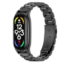 Металевий ремінець Primo Mijobs для фітнеса браслета Xiaomi Mi Smart Band 7 - Black Primo MTL-MJB-XIA-MB7-B чорний