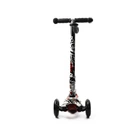 Самокат детский трехколесный iTrike MAXI JR 3-055-WP8 руль 66-89см, колеса ПУ с подсветкой, Черный