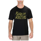 Футболка 5.11 KEEP ON RUCKIN TEE 41242ACE X-Large, Чорний