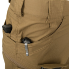 Шорти тактичні чоловічі UTS (Urban tactical shorts) 8.5"® - Polycotton Ripstop Helikon-Tex Khaki (Хакі) M/Regular - зображення 7