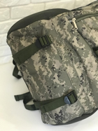 Рюкзак туристический VA T-02-9 65л Camouflage ТМ - изображение 3