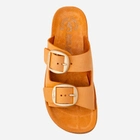 Klapki damskie skórzane Fantasy Sandals Despoina S310 37 Pomarańczowe (5207200163299) - obraz 3