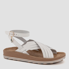 Sandały damskie skórzane Fantasy Sandals Emilia S334 37 Białe (5207200165217) - obraz 1