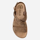 Sandały damskie skórzane Fantasy Sandals Linda S903 40 Brązowe (5207200160281) - obraz 3