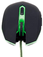 Mysz Gembird MUSG-001-G USB czarno-zielona (MUSG-001-G) - obraz 3