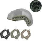 Рельсовые крепления Рельсы направляющие на тактический шлем Fast Зеленый - изображение 5