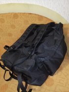 Рюкзак військовий, тактичний баул-сумка чорний 70 л, 64*40*25 см, арт.30102 - зображення 2
