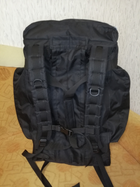 Рюкзак військовий, тактичний баул-сумка чорний 70 л, 64*40*25 см, арт.30102 - изображение 3