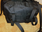 Рюкзак військовий, тактичний баул-сумка чорний 70 л, 64*40*25 см, арт.30102 - зображення 5