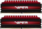Оперативна пам'ять Patriot DDR4-3600 16384MB PC4-28800 (Kit of 2x8192) Viper 4 Red (PV416G360C8K) - зображення 1