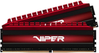 Pamięć RAM Patriot DDR4-3600 65536MB PC4-28800 (zestaw 2x32768) Viper 4 czerwony (PV464G360C8K) - obraz 2