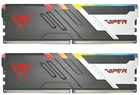 Оперативна пам'ять Patriot DDR5-6000 32768MB PC5-48000 (Kit of 2x16384) Viper Venom RGB Black (PVVR532G600C36K) - зображення 1