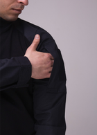 Рубашка тактическая убакс GorLin 48 Черный (Т-44) - изображение 4