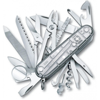 Нож VictoRinox Swisschamp Transparent Silver (1.6794.T7)