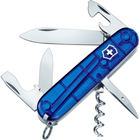 Нож VictoRinox Spartan Transparent Blue (1.3603.T2)