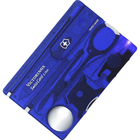 Ніж Victorinox SwissCard Lite Transparent Blue (0.7322.T2) - зображення 5