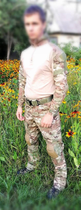 Комплект одягу мультикам літній камуфляж форма S РОСТ 165-170 СМ / 55-60 КГ військове забарвлення - зображення 6