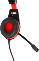 Słuchawki iBOX HPI Czerwone (SHPI1528MV) - obraz 4