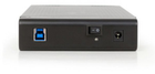 Kieszeń zewnętrzna Gembird na 3,5" SATA USB 3.0, czarna (EE3-U3S-3) - obraz 3
