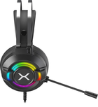 Słuchawki Krux Zig RGB Czarne (KRX0100) - obraz 3