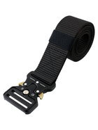 Тактичний ремінь Assault Belt із металевою пряжкою 125 см Чорний - зображення 8