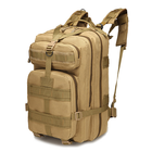 Армейский военный тактический штурмовой рюкзак HardTime 20 литров койот - изображение 3