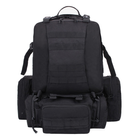 Тактический военный армейский рюкзак HardTime military 30 литров черный с подсумками - изображение 3