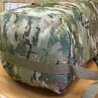 Сумка дорожная тактическая, туристический рюкзак 65 л Поликордура Мультикам MELGO влагозащитный вещевой мешок - изображение 10