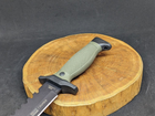 Нескладной тактический нож Tactic туристический охотничий армейский нож с чехлом (2438B) - изображение 3