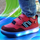 Buty sportowe dziecięce dla dziewczynki na rzepy Breezy 2196091 29 Czerwone (7000002540712) - obraz 2