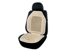 Масажна накидка для авто бежева тканина+ кісточка 47*100см Elegant Max 100 654