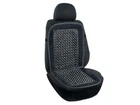 Массажная накидка для авто черная ткань-велюр+ косточка 41,5*89см Elegant Max 100 658