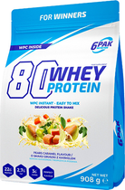 Białko 6PAK 80 Whey Protein 908 g Pear Caramel (5902811811408)